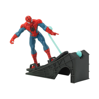 Marvel Ultimate Spider-Man Power Webs Feature Figure Catapult Smash Iron Spider-Man