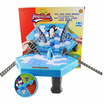 Babanesia High Quality Penguin Trap Game Interactive Toy Ice Breaking Table Plastic Block Games Penguin Trap Interactive Games Toys for Kids