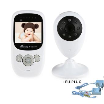 SP880 2.4G Remote Wireless Video Baby Monitor with Night Vision and Temperature Senseor 2.4 inch LCD Display Two-way Talk - intl