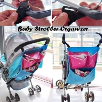 Baby Stroller Organizer - Cocok untuk semua jenis stroller, Praktis dan mudah dipasang