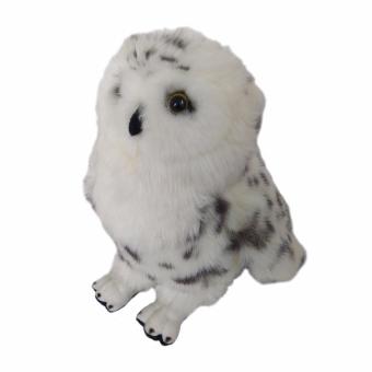Toylogy Boneka Burung Hantu Salju ( Snow Owl Bird Doll ) 9 inch