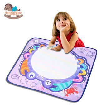 Arshiner Kids Water Drawing Painting Mat Board Writing Magic Pen Doodle Drawing Toys Three Animal type Educational learning toys - intl