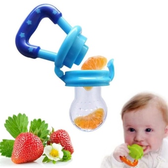 4 Pcs (S:0 to 3 Months) Baby Fruits Feeding Food Pacifier Silicone Kids Juice Feeding Teethers Nipple - intl