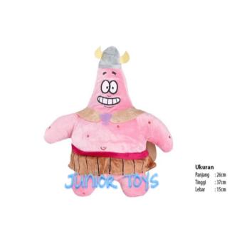 Boneka Patrick Star Tanduk edisi Spongebob