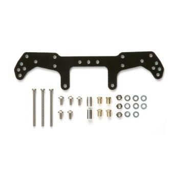 Tamiya FRP Wide Rear Plate (for AR Chassis) - Hitam