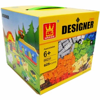 mainananakbaby - Lego Wange Designer 58231 Building Blocks compatible Bricks 625 pcs