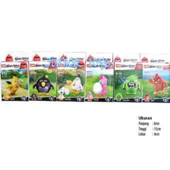 Mainan Bricks/Block Angry Birds Movie