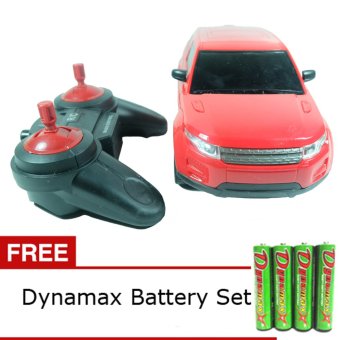 Daymart Toys Remote Control Model Car Bravo Range Rover Evoque - Merah + Gratis Baterai