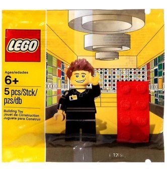 Lego Shop Employee MiniFigure Set 5001622 - intl