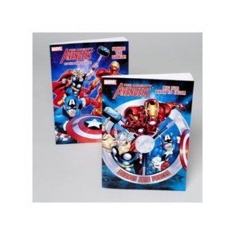 2-pack the Mighty Avengers Marvel Heroes Colouring Book Set - intl