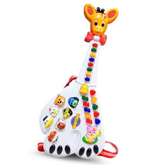 TSH Mainan Anak Music dan Suara Binatang Gitar - Jerapah