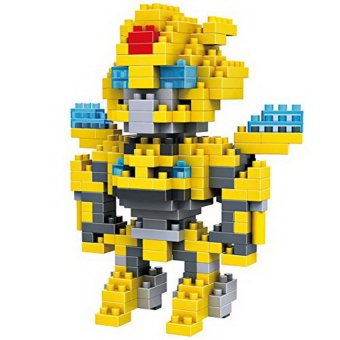 New LOZ Diamond Block Transformers Bumblebee Parent-child Games Building Blocks Children'