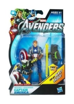 Marvel Avengers Movie 10cm Action Figure Rocket Grenade Captain America - intl