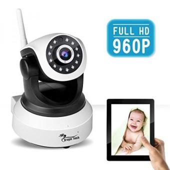 GPL/ Dragon Touch SMART ONE HD 960P Wireless Baby Monitor Pan/Tilt Wifi IP Camera Video Recording Play/Plug Night Vision Motion Detection Two way Audio/ship from USA - intl