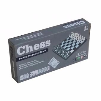 Chess Folding Magnetic Board Game ( Catur )