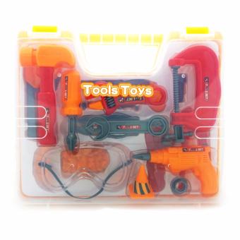 TSH Mainan Edukasi Anak Tool Set Koper Tukang Play Set - Multi Colour