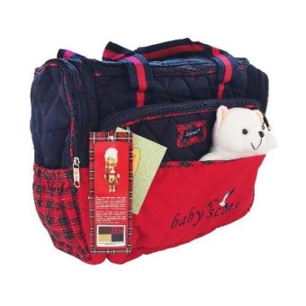 Baby Scots Lynx Candy Tas Bayi - Scots Embroidery Diaper Bag