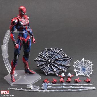 Spider Man Play Arts Action Figure Toys Boxed PVC The Avengers Action Figures Collection Spider ManToys - intl