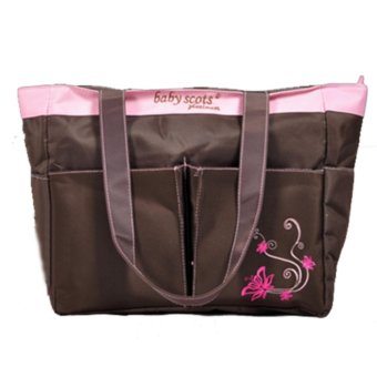 Baby Scots Platinum - Mommy Bag 02 - Pink