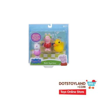 Peppa Pig Suzy Sheep & Quack Bath Toys (3Pcs)
