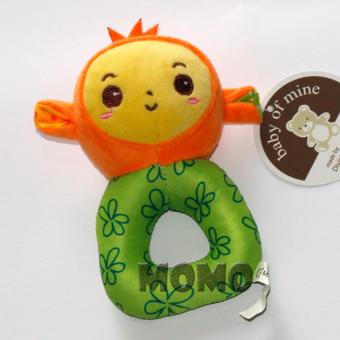 AA Toys Baby Rattle Donat Karakter Monkey - Mainan Bayi Bentuk Monyet