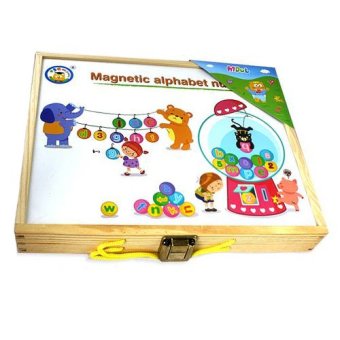 Kayla Org Mainan Edukasi Magnetic Alphabet Number