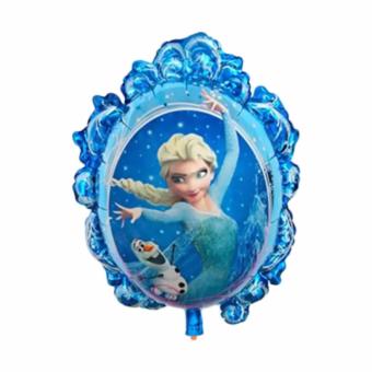 Balon Frozen Cermin Dekorasi Pesta
