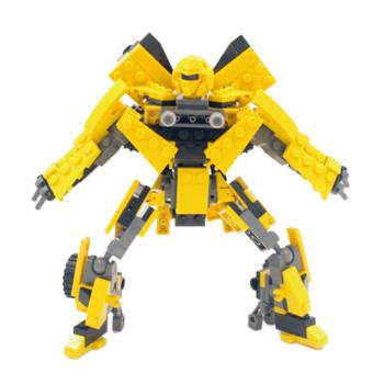 360DSC Children Kids Educational Blocks Toys Deformation Series DIY Block Toy Set - Bumblebee - intl