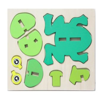 Kayla Org - Mainan Edukasi Puzzle 3D Kodok