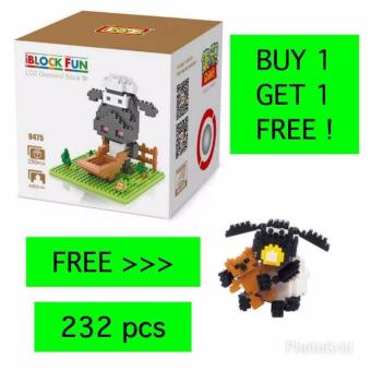 ( Buy 1 Get 1 free ) Loz Large 9475 Free Weagle Box 2269 Animal