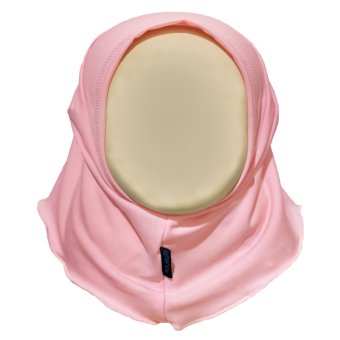 Hanaroo Hijab Bayi & Anak Polos Bahan Jersey - BA-02 - Baby Pink