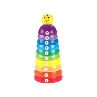 Fisher Price W4472 Classic Cup Stacking Blocking Toy for Baby - Intl