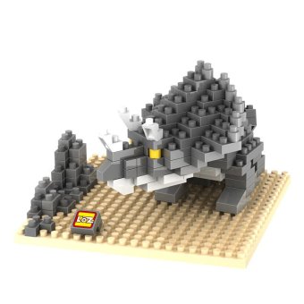 Loz Jewel Granule 9486 Dinosaur Series Overkill Building Blocks - intl