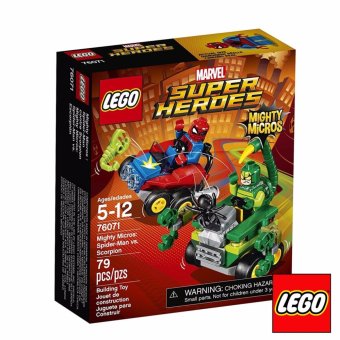 LEGO Super Heroes Mighty Micros: Spider-Man vs. Scorpion 76071 Building Kit - intl