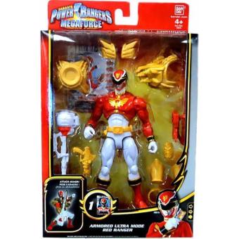 Power Rangers Megaforce Armored Ultra Mode Red Ranger - Bandai