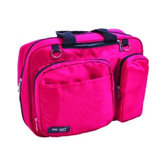 Baby Scots Platinum - Mommy Bag 18 - Pink