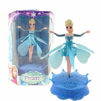 Frozen Flying Elsa with Light and Music - Boneka Elsa Frozen Sensor Tangan dengan Lampu dan Musik