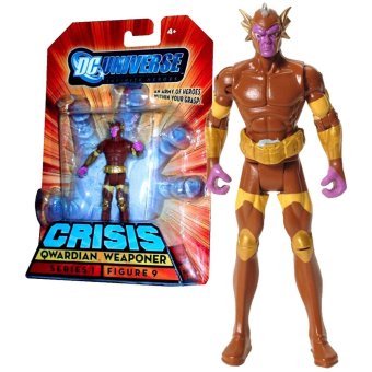 Mattel Year 2008 DC Universe Series 1 Infinite Heroes \"CRISIS\" 10cm Tall Action Figure # 9 - Villain QWARDIAN Weaponer - intl