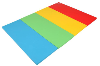 Foldaway Playmat - Play Standard Mat - Rainbow (200 x 120 x 4 cm)