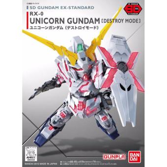 Bandai SD EX Standard RX-0 Unicorn Gundam Destroy Mode