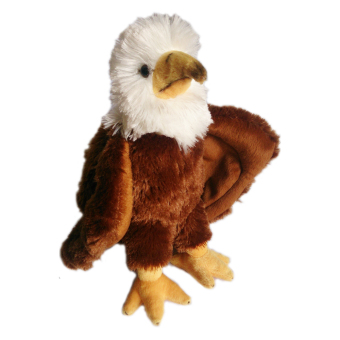 Toylogy Boneka Hewan Burung Elang-Eagle Doll-12\"