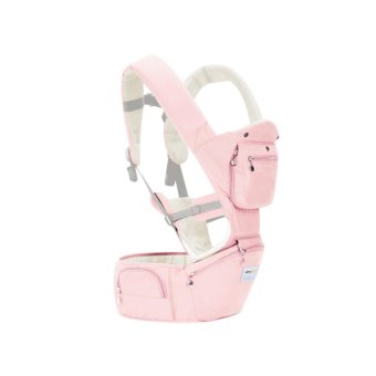 2-36 Months 36KG Breathable Multifunctional Ergonomic Baby Carrier Infant Comfortable Sling Backpack Hipseat Wrap Baby Kangaroo (Pink) - intl