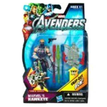 Marvel Avengers Movie 4 Inch Action Figure Marvels Hawkeye SnapOut Bow! - intl