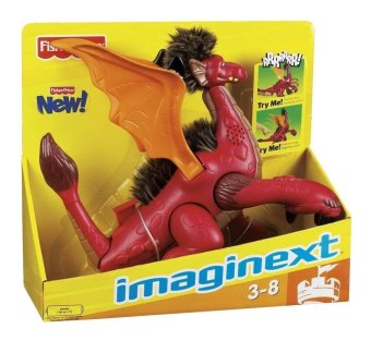 Fisher-Price Imaginext Large Fuzzy Dragon - intl