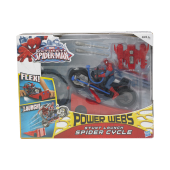 Marvel Ultimate Spider-Man Power Webs Spider Cycle