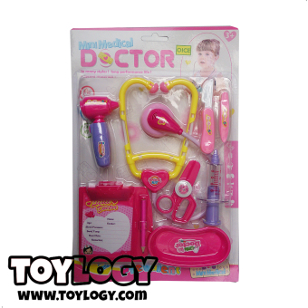 Toylogy Mainan Alat Medis Kedokteran - Mini Medical Doctor A /Pink (Multicolor)