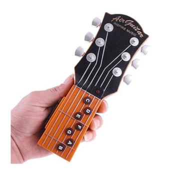 Mainan Gitar Listrik / Electric Air Guitar Toy - Coklat