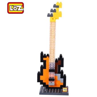 FC Loz M - 9195 Tiny Block Bass Diy Educational Toy Gift 160Pcs /Set(Colormix) - intl