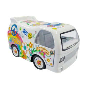 AA Toys Kinsfun Die Cast Dream Car KS4102W Putih - Mainan Die Cast Pull Backs