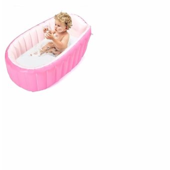 Bak Mandi Anak Bayi Intime Baby Bath Pelampung Kolam Renang Mini - Pink
